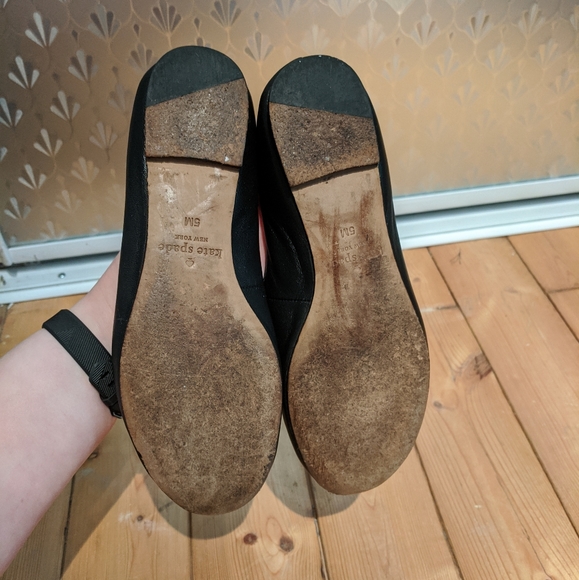 Kate Spade Cat Whisker Leather Flats - Picture 2 of 12